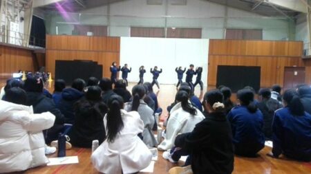 １学年女子ダンス発表会